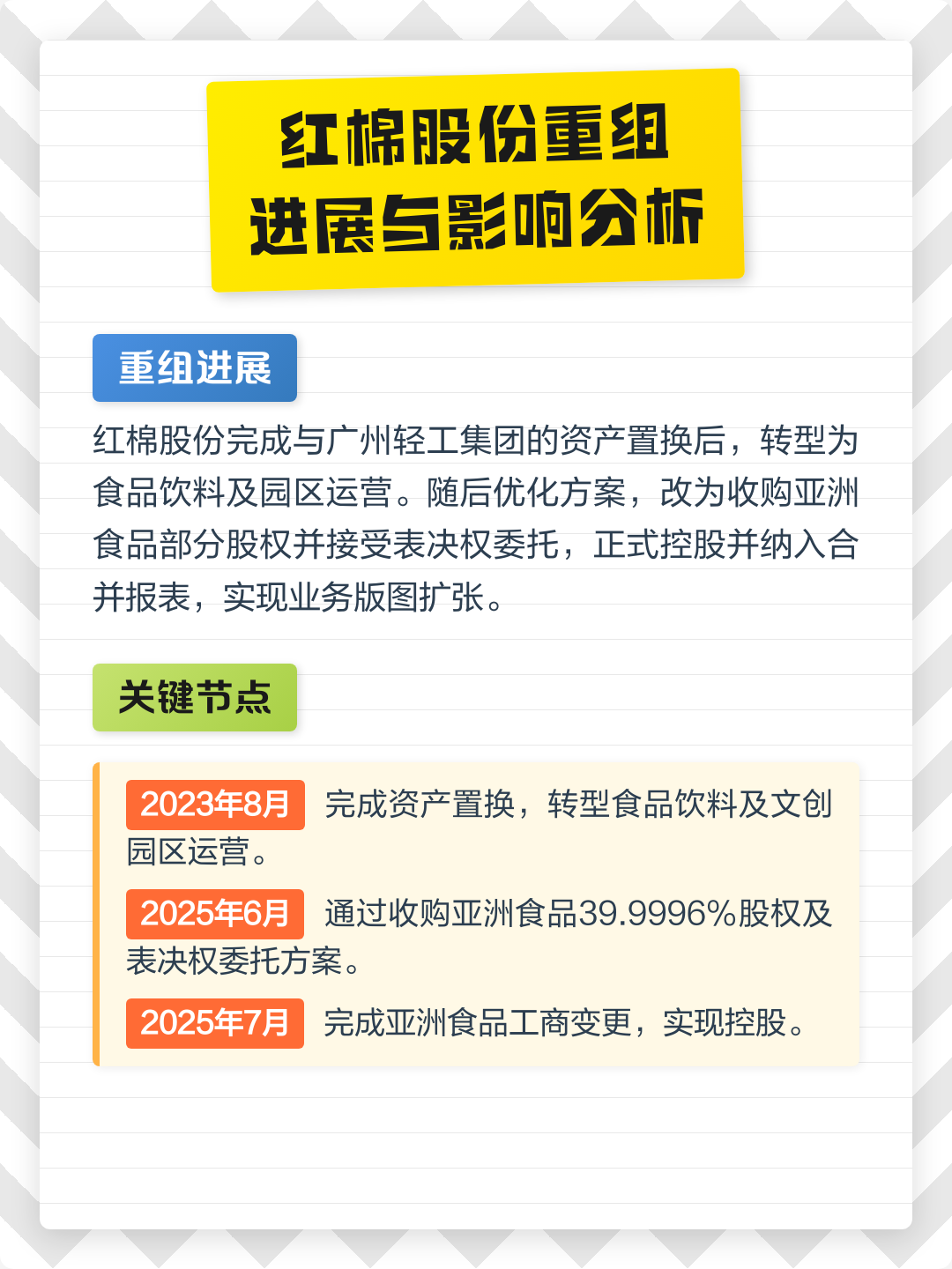 连云港市食品资产重组(食品资产重组案例)